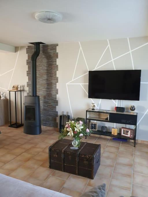 Villa Familiale Avec Spa Et Sauna Saint-Antonin-de-Sommaire エクステリア 写真